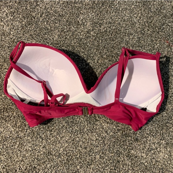 Pink/purple bikini top - women's size XL - Picture 3 of 3